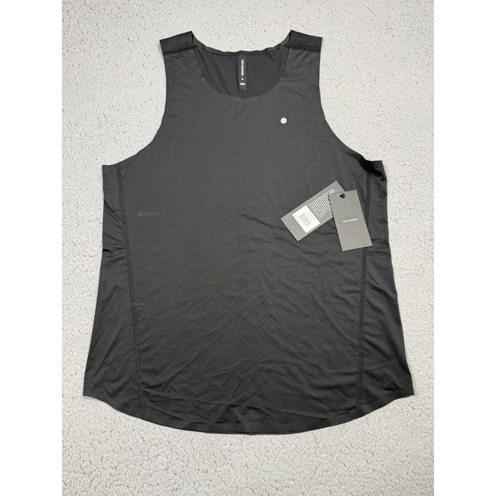 Ten Thousand Distance Tank Top Mens Medium Black Sleeveless Running Athletic Gym
